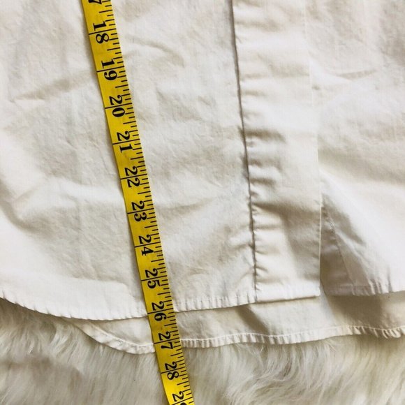 Christmas button down white shirt #036 - Picture 9 of 9